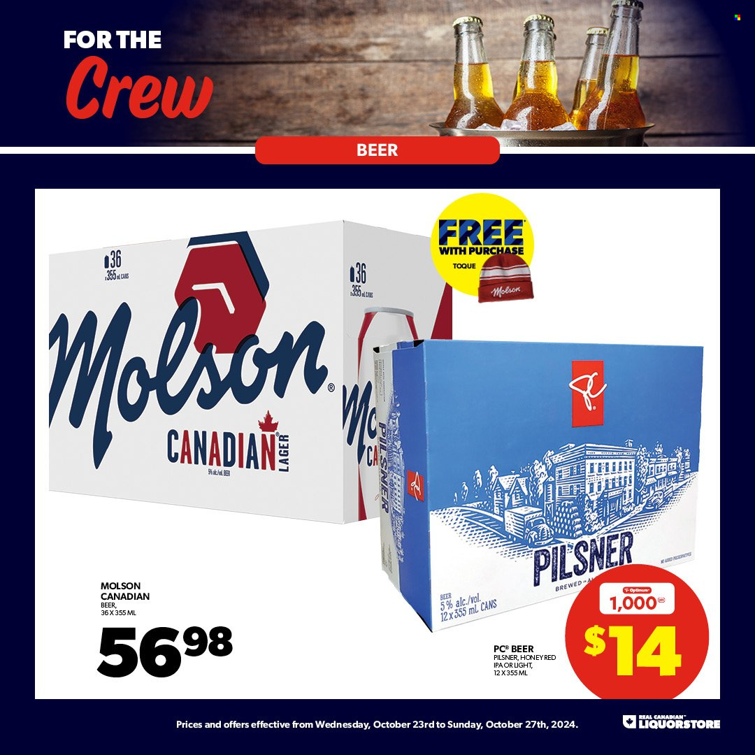 Real Canadian Liquorstore flyer - October 23, 2024 - October 27, 2024. Page 4