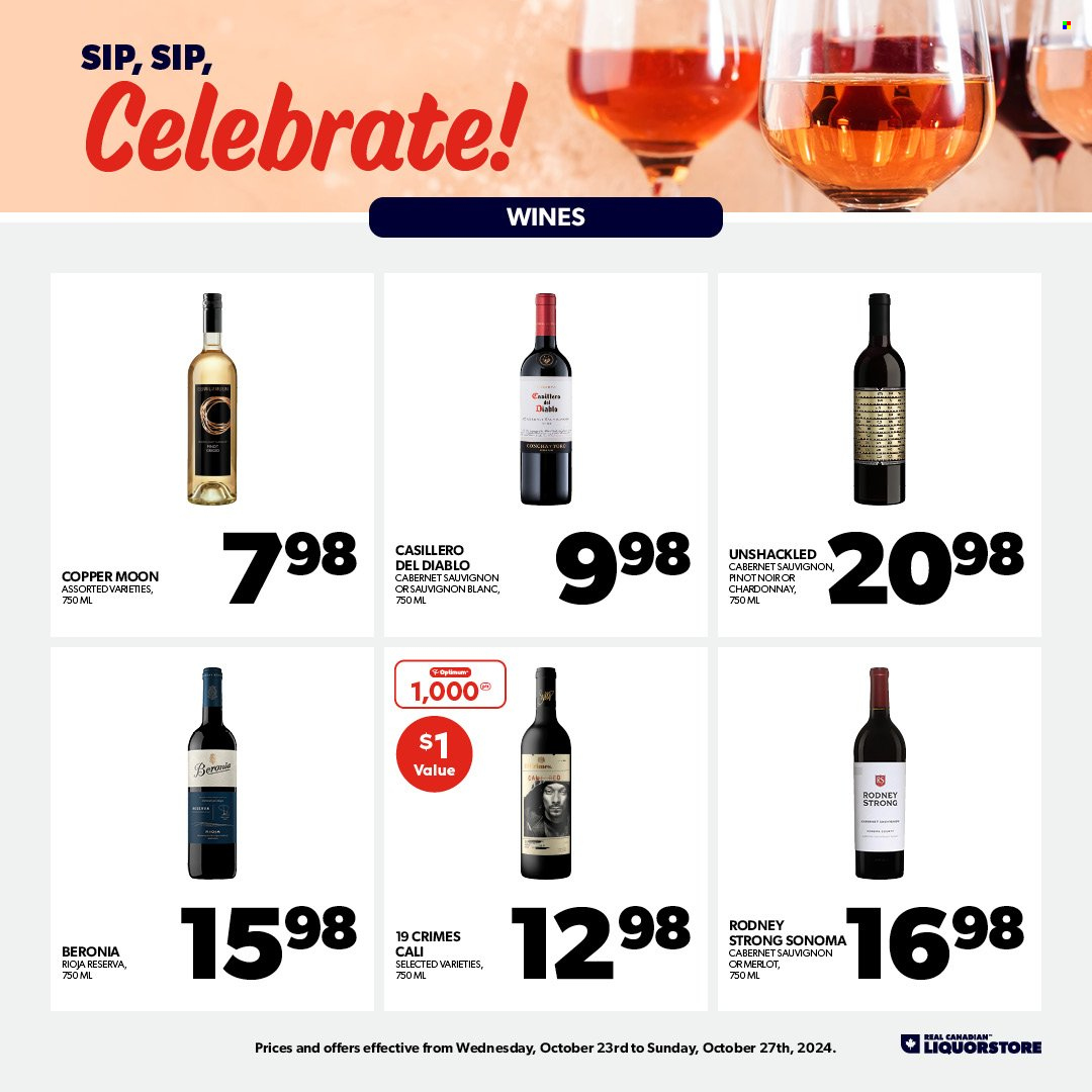 Real Canadian Liquorstore flyer - October 23, 2024 - October 27, 2024. Page 5