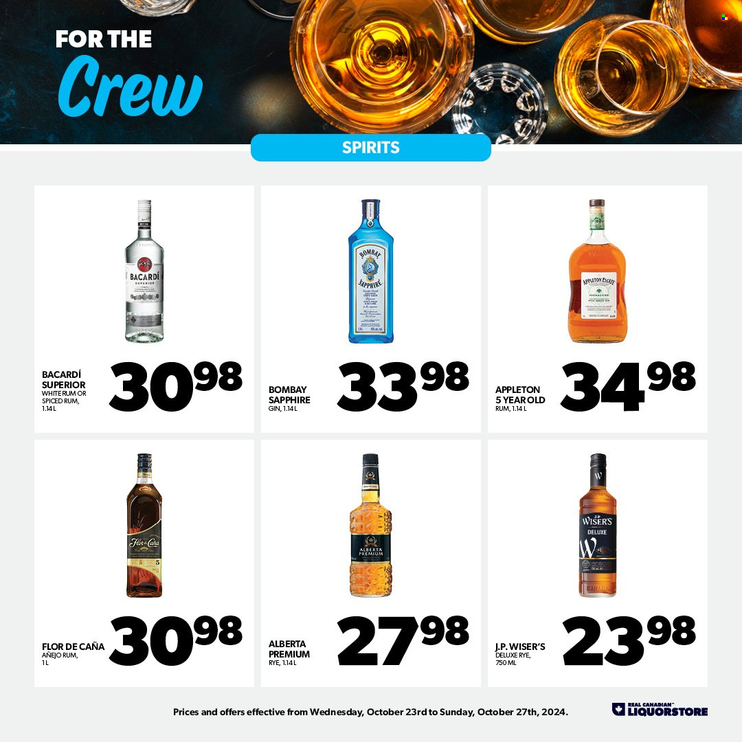 Real Canadian Liquorstore flyer - October 23, 2024 - October 27, 2024. Page 9