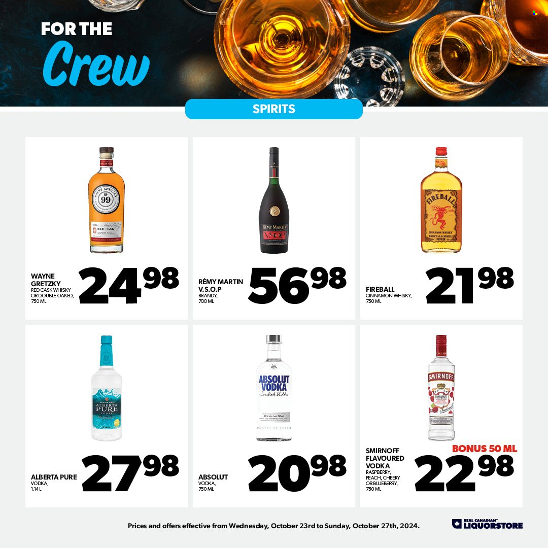 Real Canadian Liquorstore flyer - October 23, 2024 - October 27, 2024. Page 10