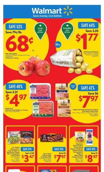 Circulaire Walmart - 24 Octobre 2024 - 30 Octobre 2024.