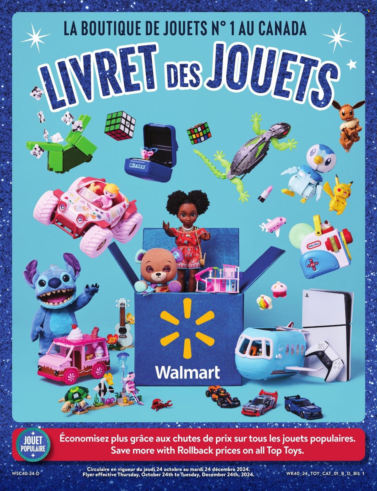 Walmart flyer - October 24, 2024 - December 24, 2024. Page 1