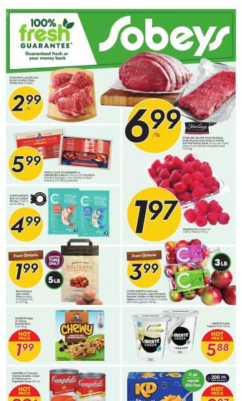 Circulaire Sobeys - 24 Octobre 2024 - 30 Octobre 2024.