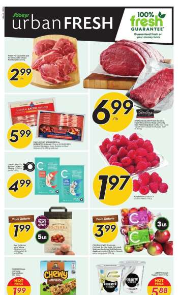 Circulaire Sobeys Urban Fresh - 24 Octobre 2024 - 30 Octobre 2024.
