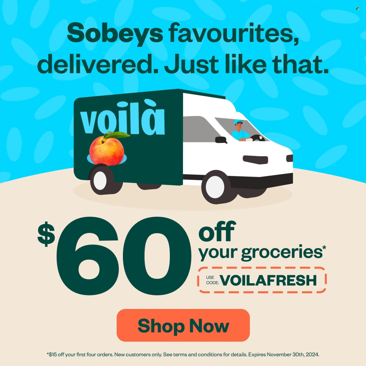 Sobeys Urban Fresh flyer - October 24, 2024 - October 30, 2024. Page 4