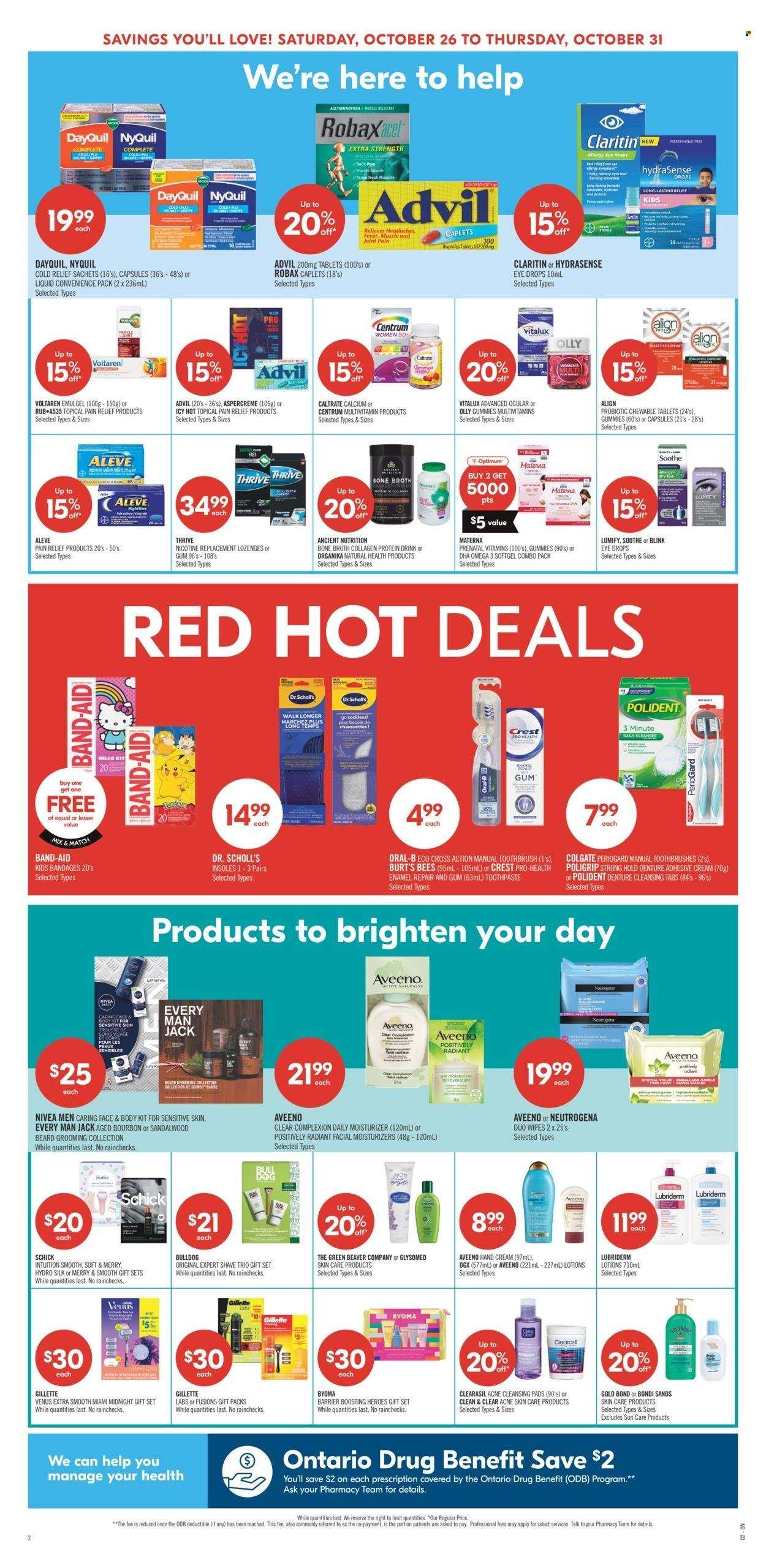 Shoppers Drug Mart flyer - October 26, 2024 - October 31, 2024. Page 4