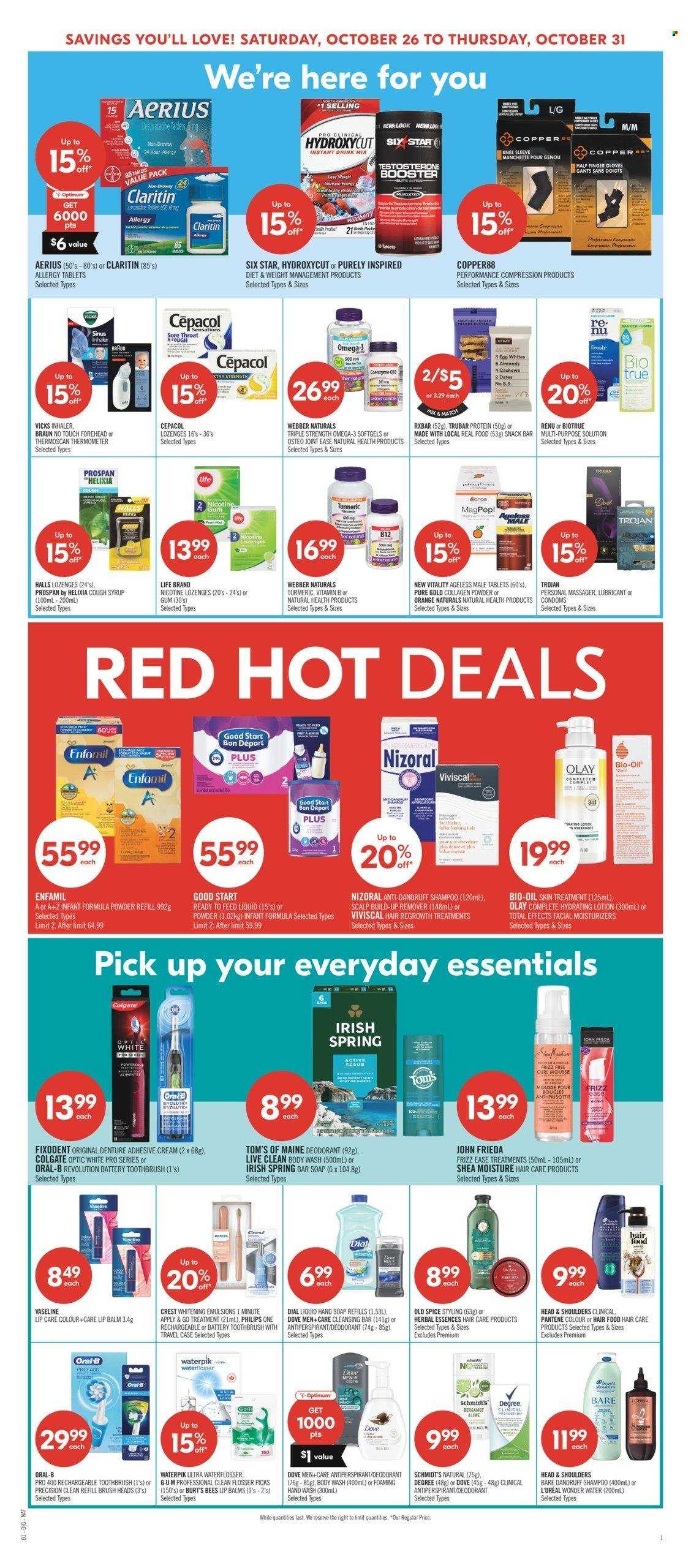 Shoppers Drug Mart flyer - October 26, 2024 - October 31, 2024. Page 8