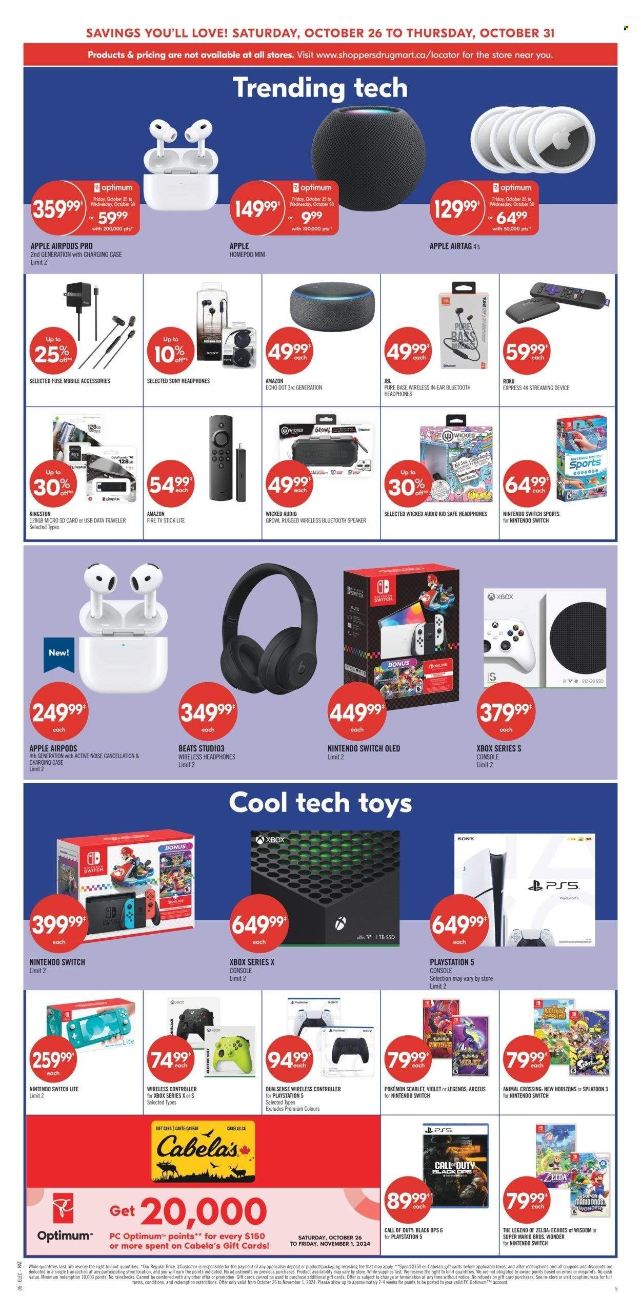 Shoppers Drug Mart flyer - October 26, 2024 - October 31, 2024. Page 12