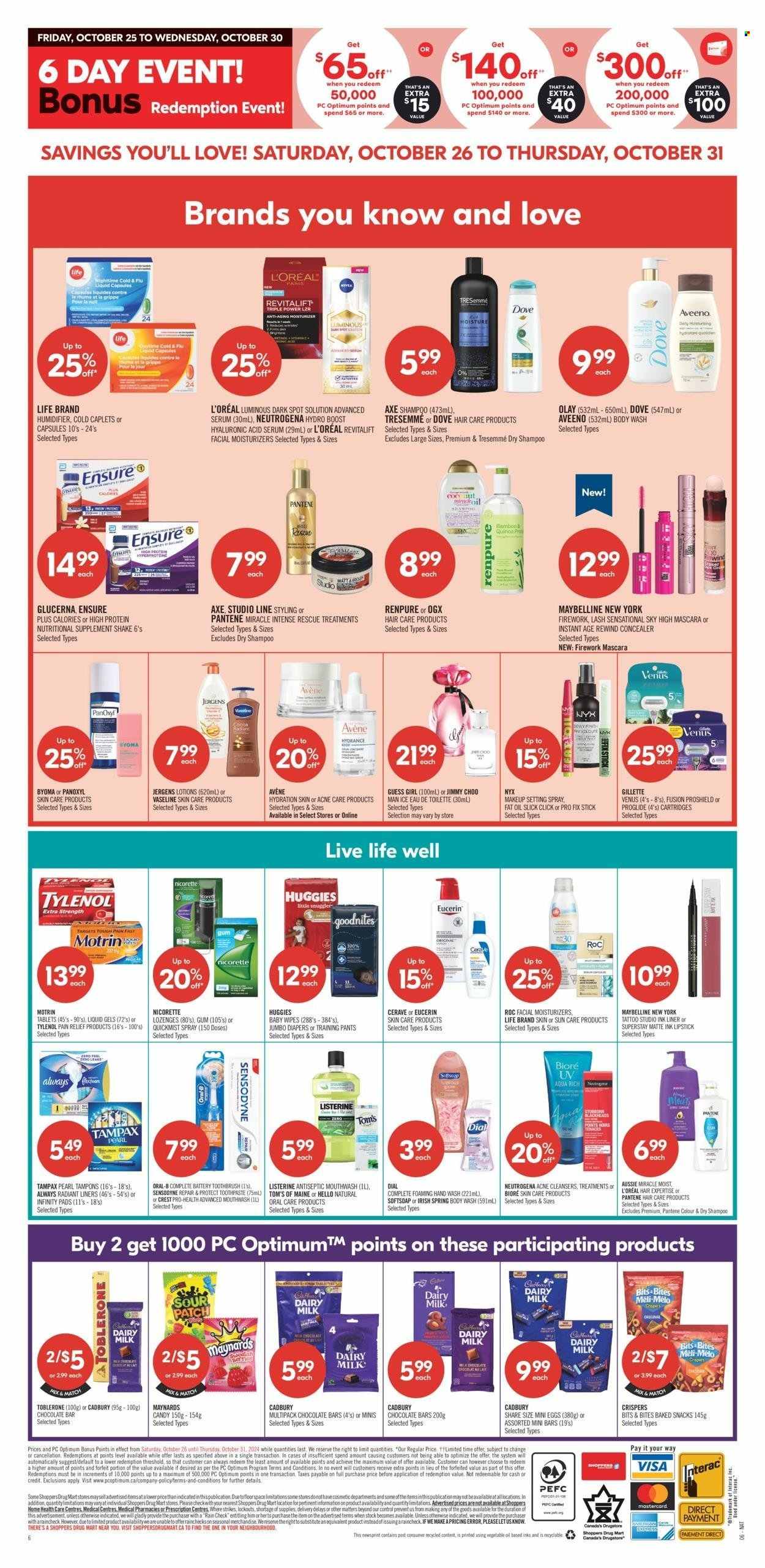 Shoppers Drug Mart flyer - October 26, 2024 - October 31, 2024. Page 19