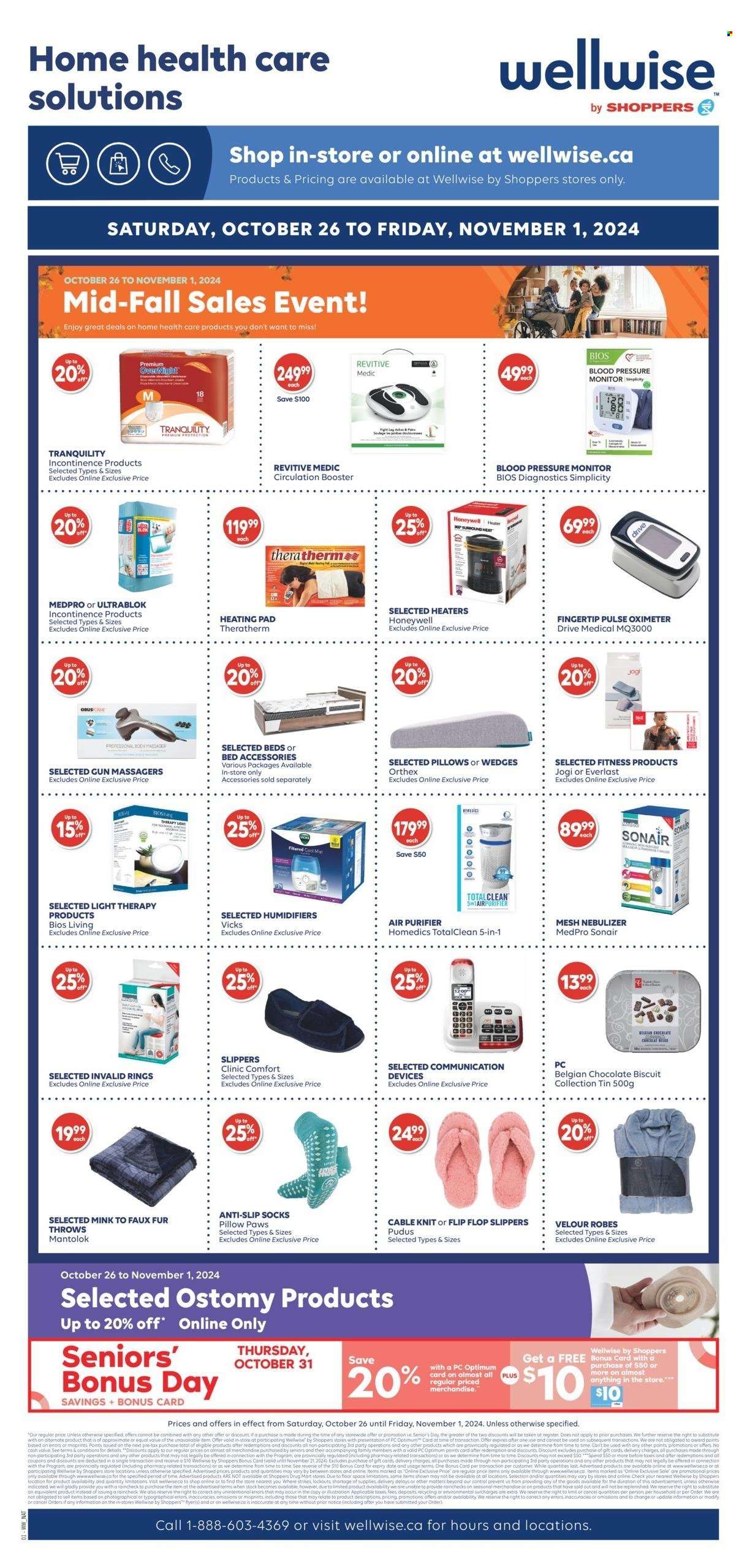 Shoppers Drug Mart flyer - October 26, 2024 - October 31, 2024. Page 20
