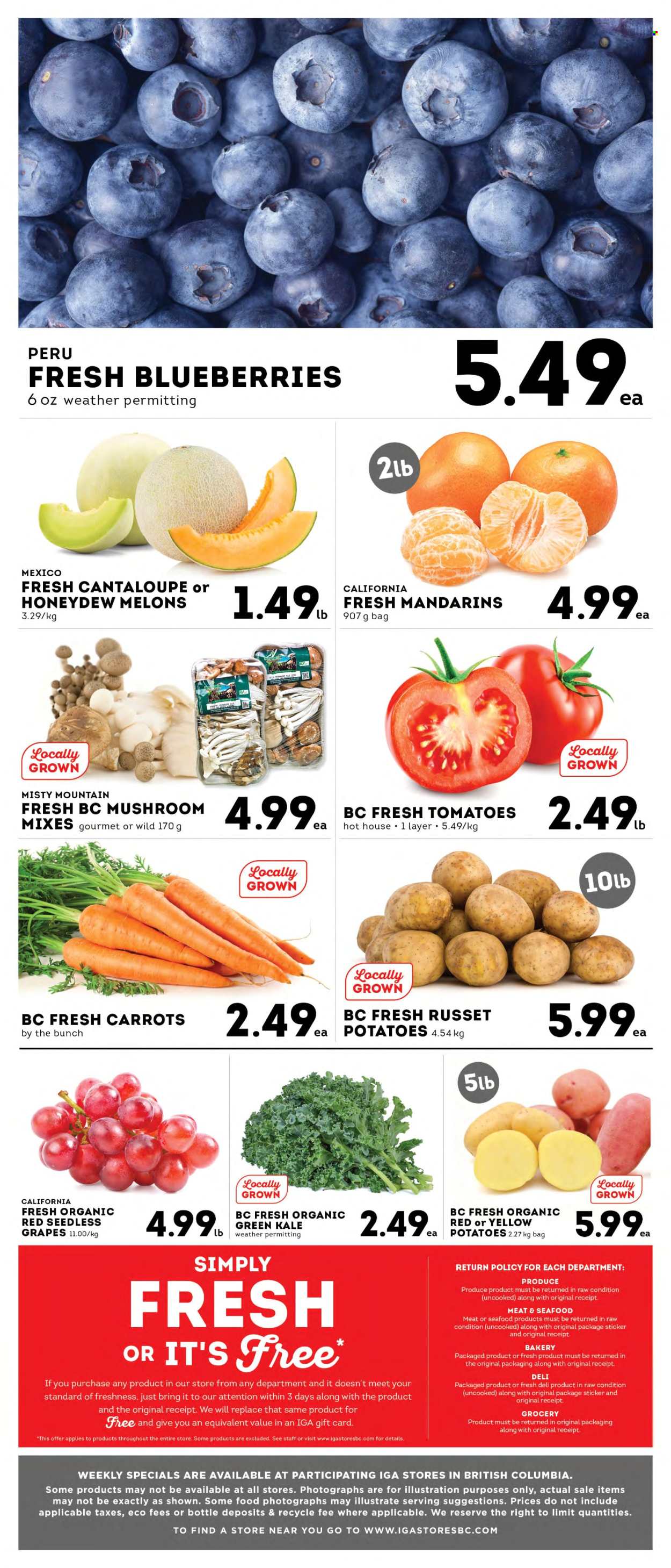 IGA Simple Goodness flyer - October 25, 2024 - October 31, 2024. Page 6