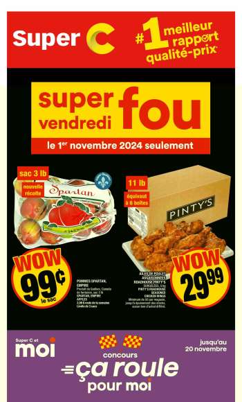 Super C Flyer - October 31, 2024 - November 06, 2024.
