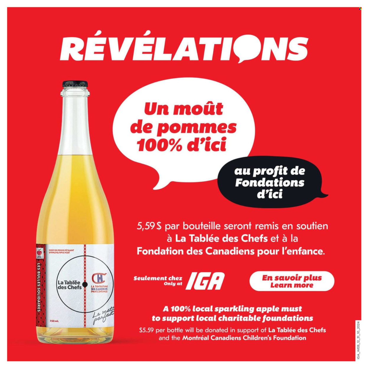 IGA flyer - October 31, 2024 - November 06, 2024. Page 31