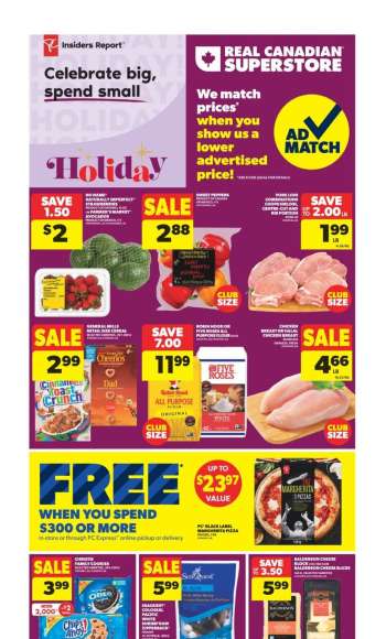Real Canadian Superstore Flyer - October 31, 2024 - November 06, 2024.
