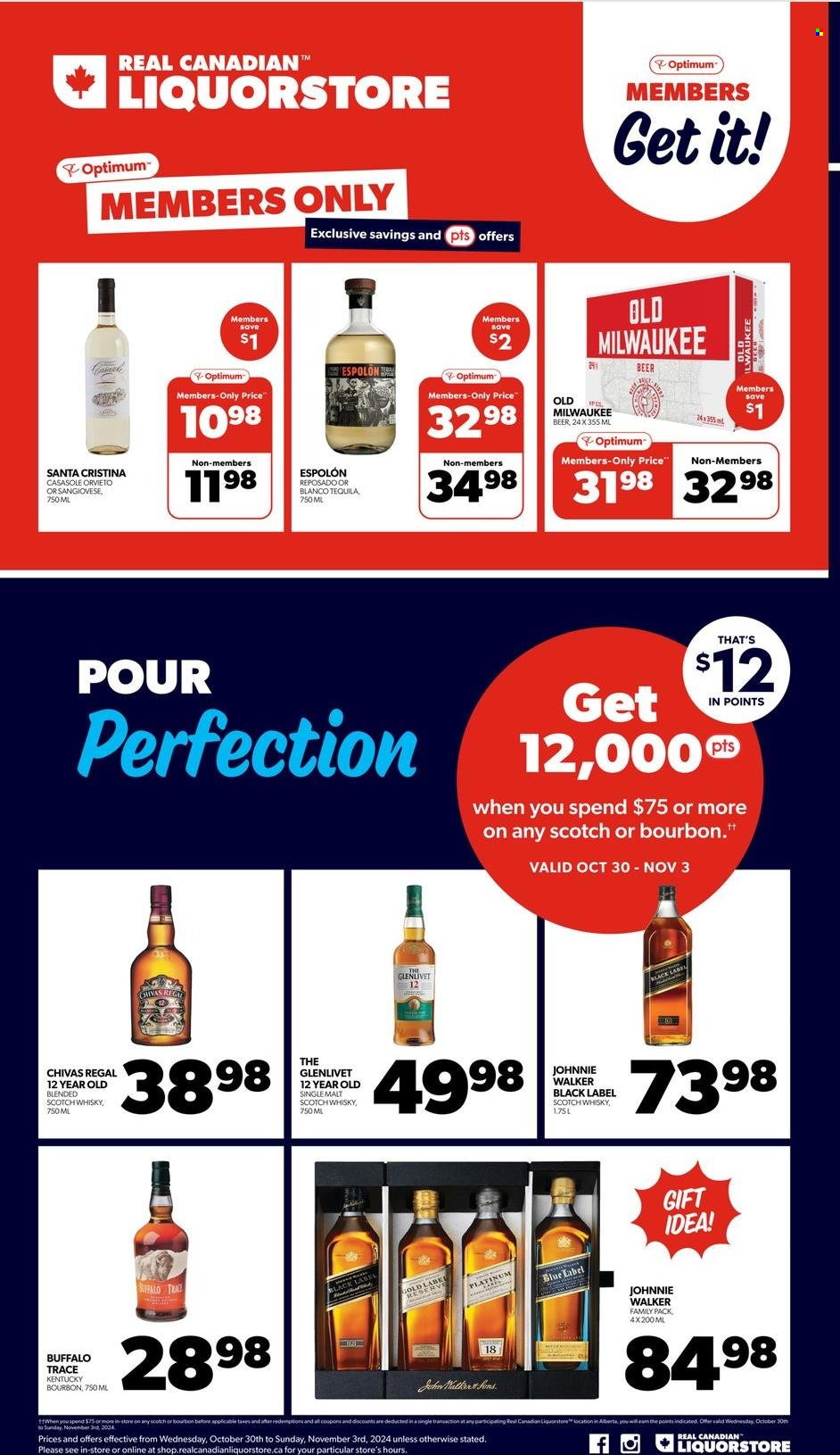 Real Canadian Liquorstore flyer - October 30, 2024 - November 03, 2024. Page 1