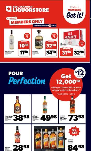 Real Canadian Liquorstore Flyer - October 30, 2024 - November 03, 2024.