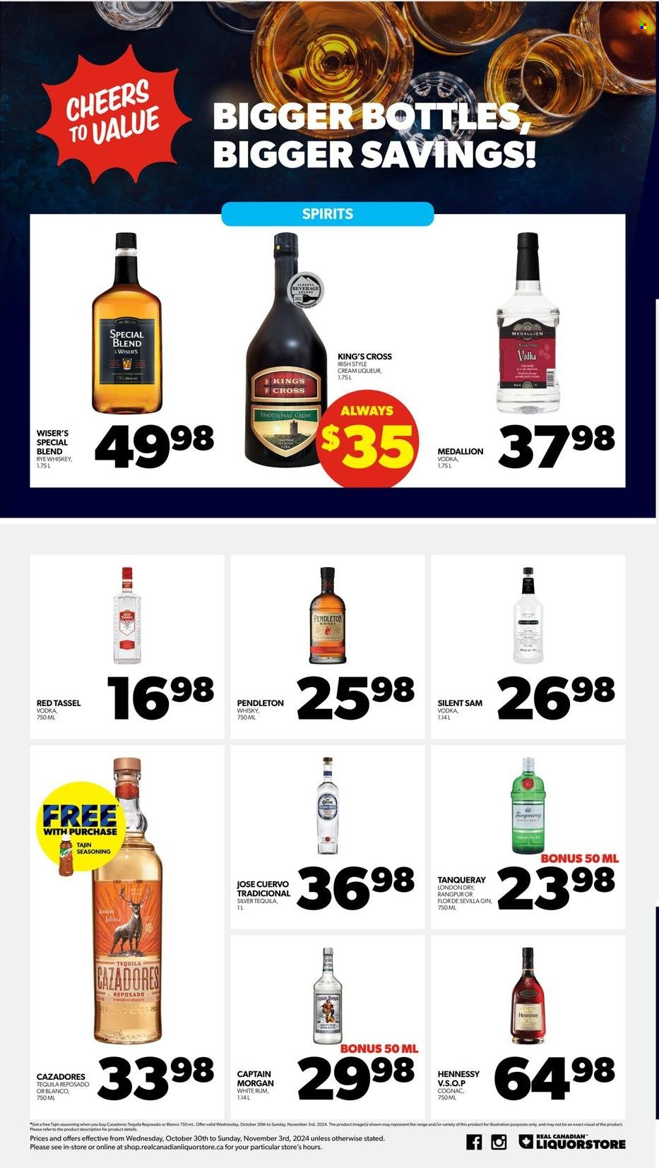 Real Canadian Liquorstore flyer - October 30, 2024 - November 03, 2024. Page 4
