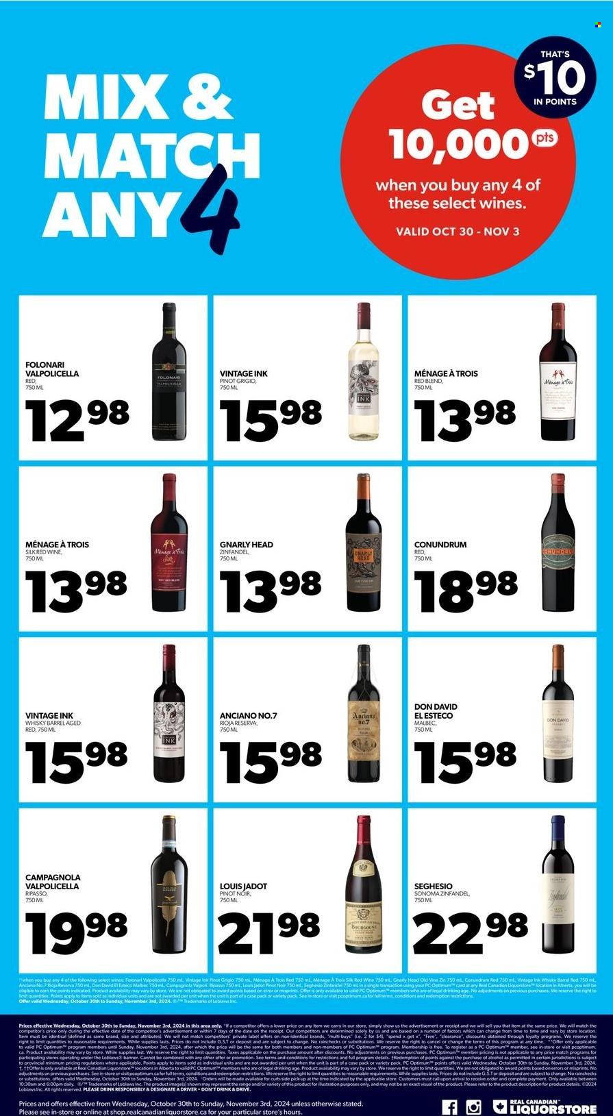Real Canadian Liquorstore flyer - October 30, 2024 - November 03, 2024. Page 6