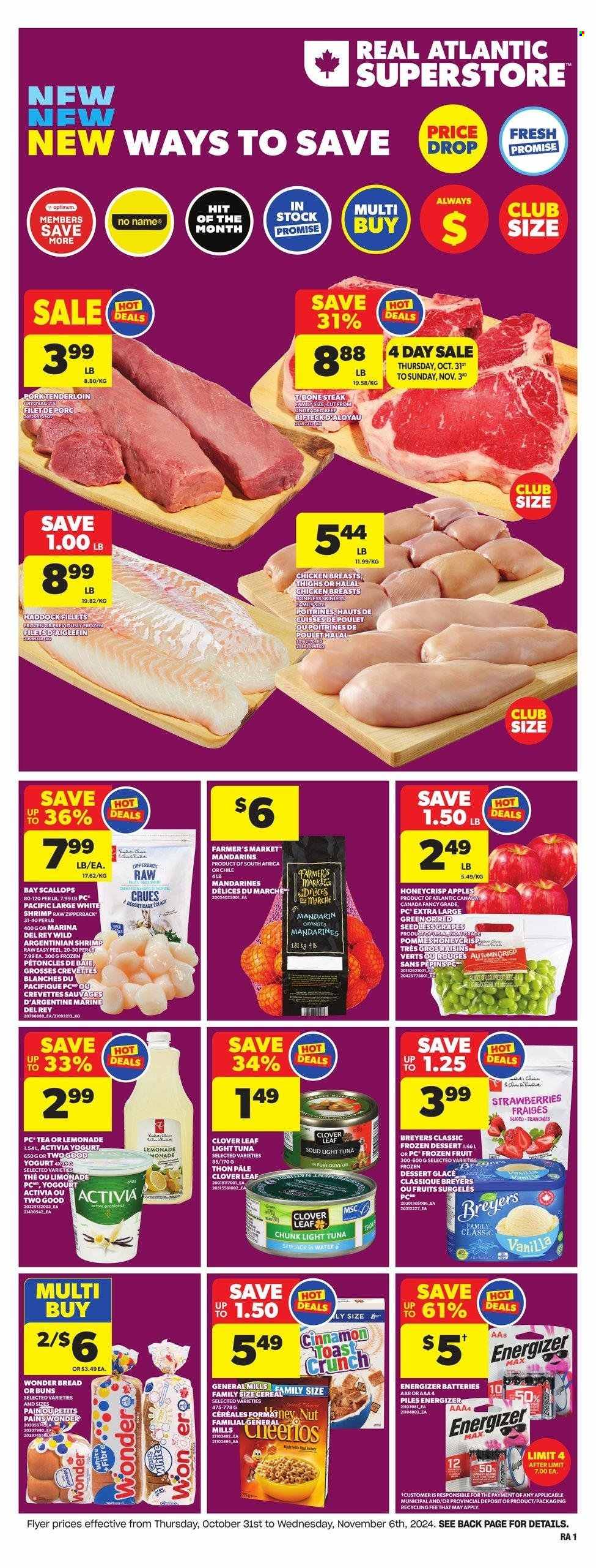 Atlantic Superstore flyer - October 31, 2024 - November 06, 2024. Page 1
