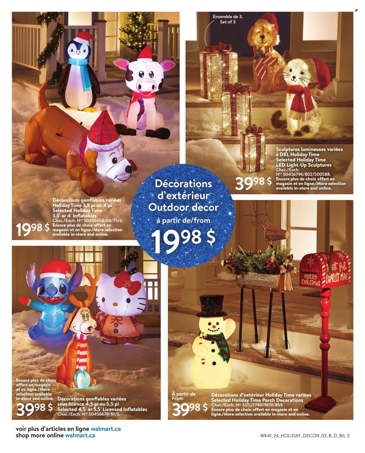 Walmart flyer - October 31, 2024 - November 27, 2024. Page 3