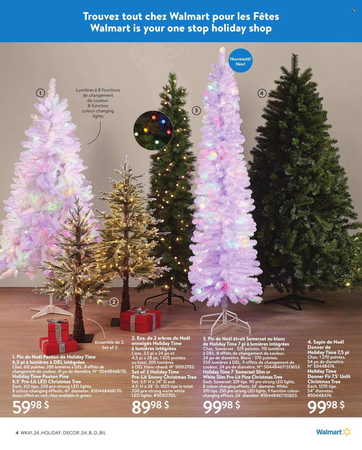 Walmart flyer - October 31, 2024 - November 27, 2024. Page 4