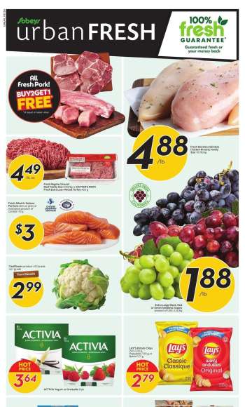 Circulaire Sobeys Urban Fresh - 31 Octobre 2024 - 06 Novembre 2024.