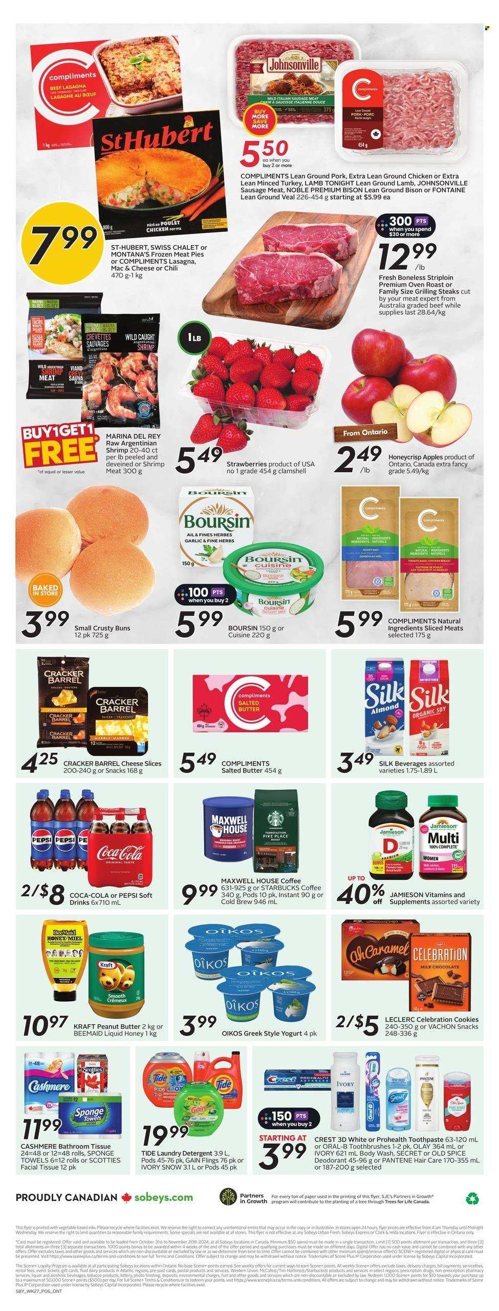 Sobeys flyer - October 31, 2024 - November 06, 2024. Page 3
