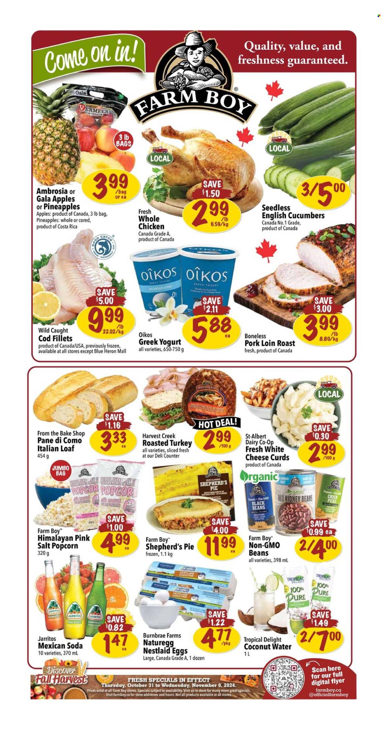 Farm Boy flyer - October 31, 2024 - November 06, 2024. Page 1