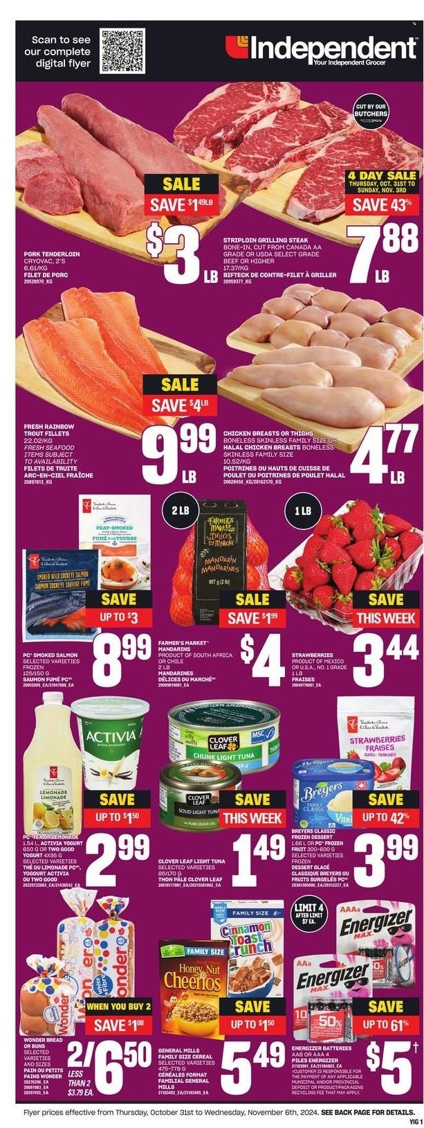 Independent flyer - October 31, 2024 - November 06, 2024. Page 1