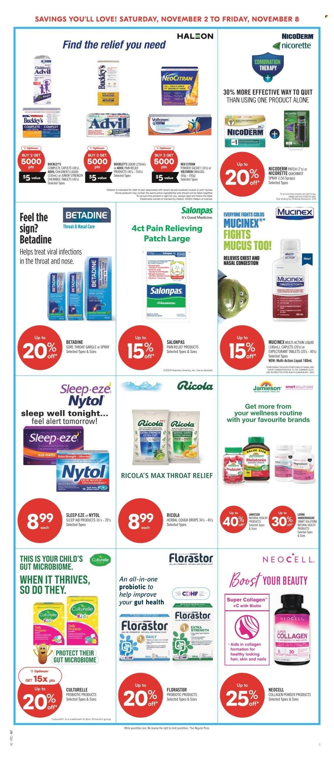 Shoppers Drug Mart flyer - November 02, 2024 - November 08, 2024. Page 19