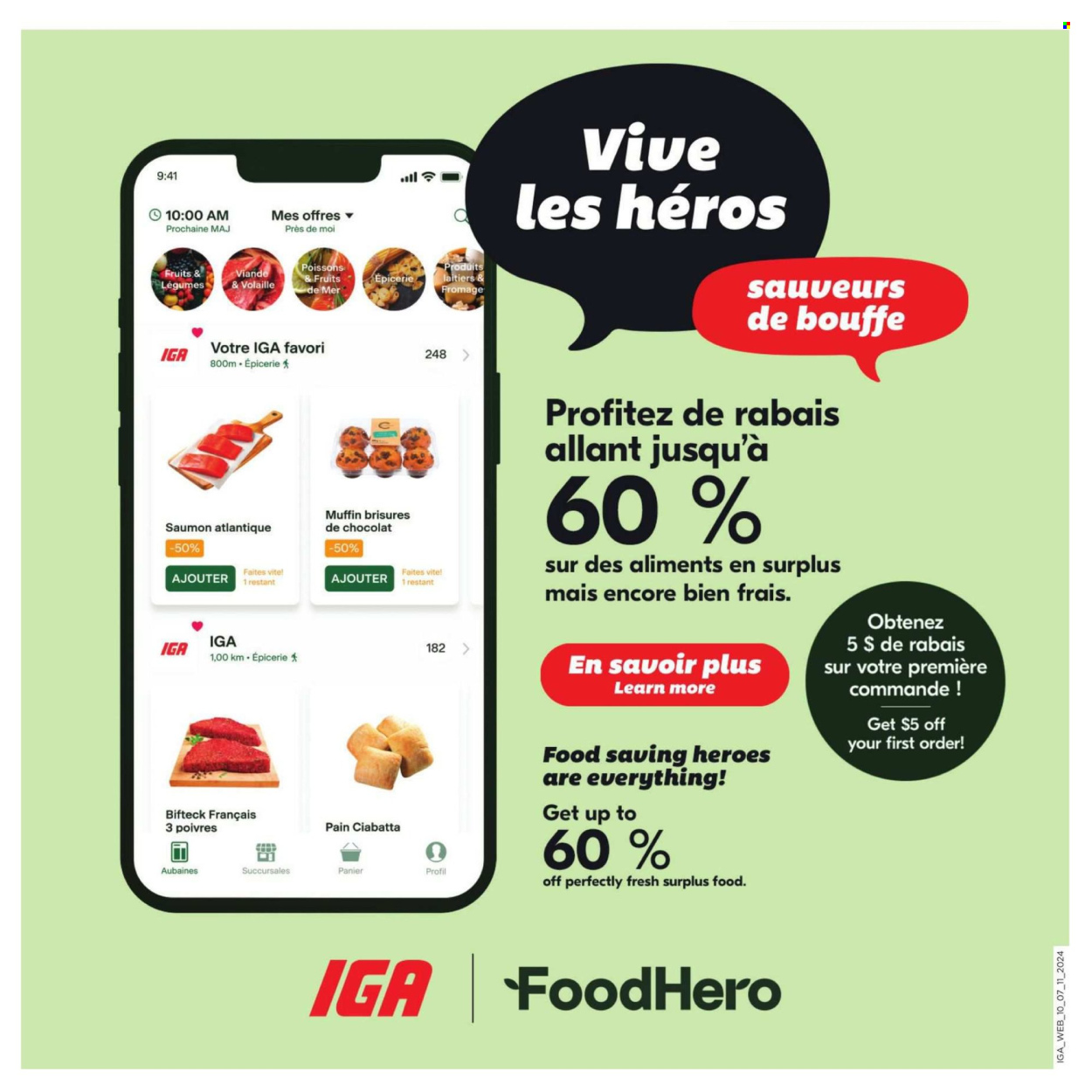 IGA flyer - November 07, 2024 - November 13, 2024. Page 30