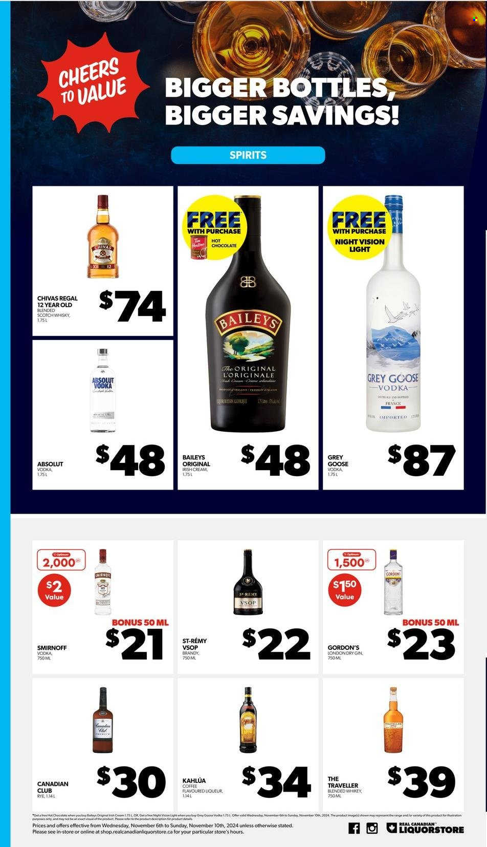 Real Canadian Liquorstore flyer - November 06, 2024 - November 10, 2024. Page 5