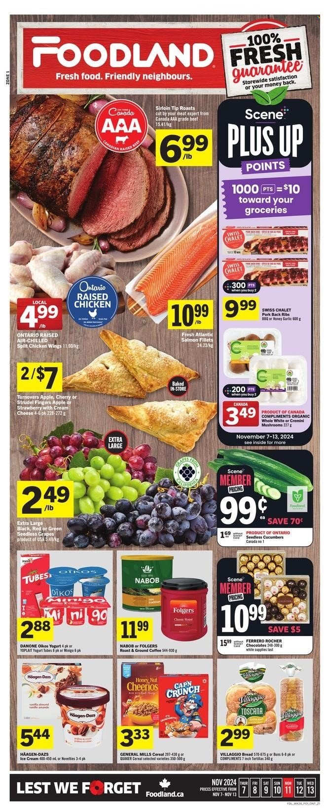 Foodland flyer - November 07, 2024 - November 13, 2024. Page 1