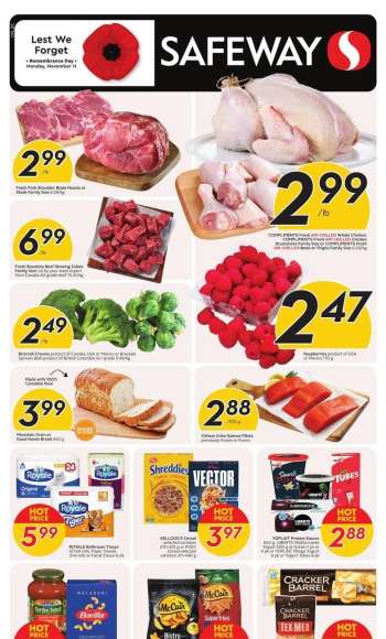 Safeway Flyer - November 07, 2024 - November 13, 2024.