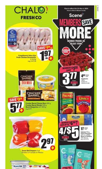 Circulaire Chalo! FreshCo. - 31 Octobre 2024 - 06 Novembre 2024.