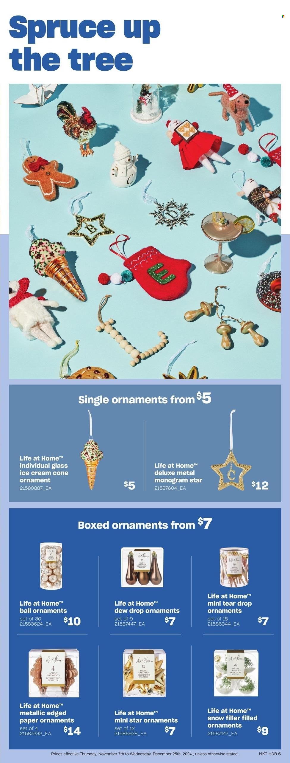 Loblaws flyer - November 07, 2024 - December 25, 2024. Page 6