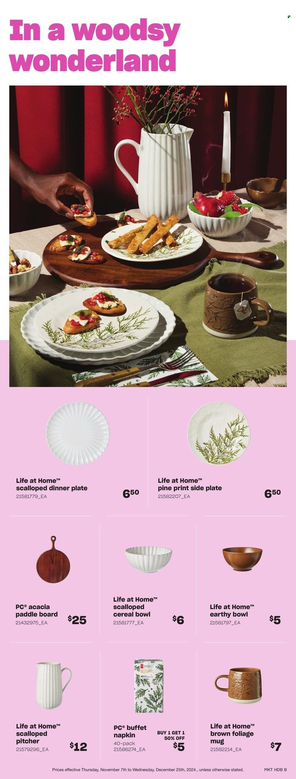 Loblaws flyer - November 07, 2024 - December 25, 2024. Page 9