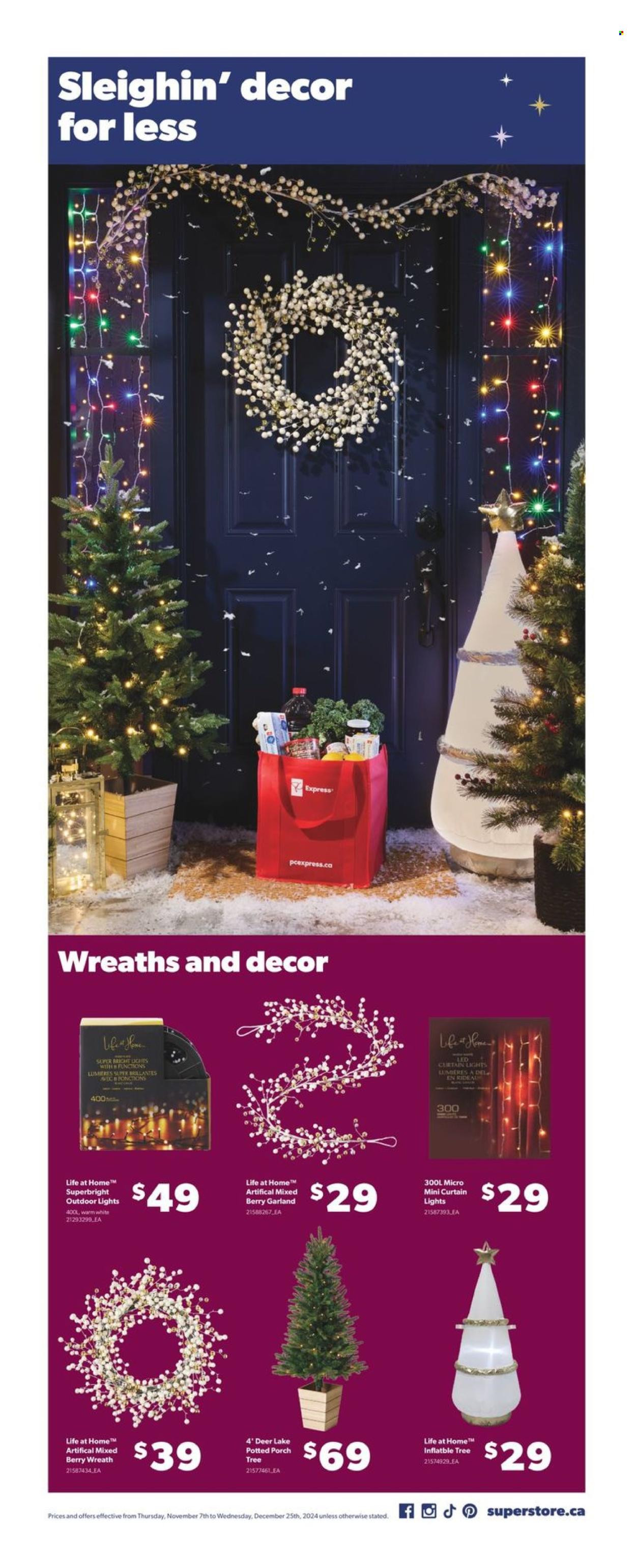 Real Canadian Superstore flyer - November 08, 2024 - December 25, 2024. Page 3