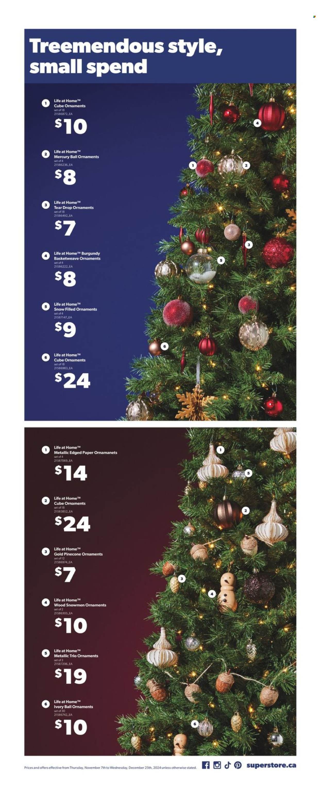Real Canadian Superstore flyer - November 08, 2024 - December 25, 2024. Page 6