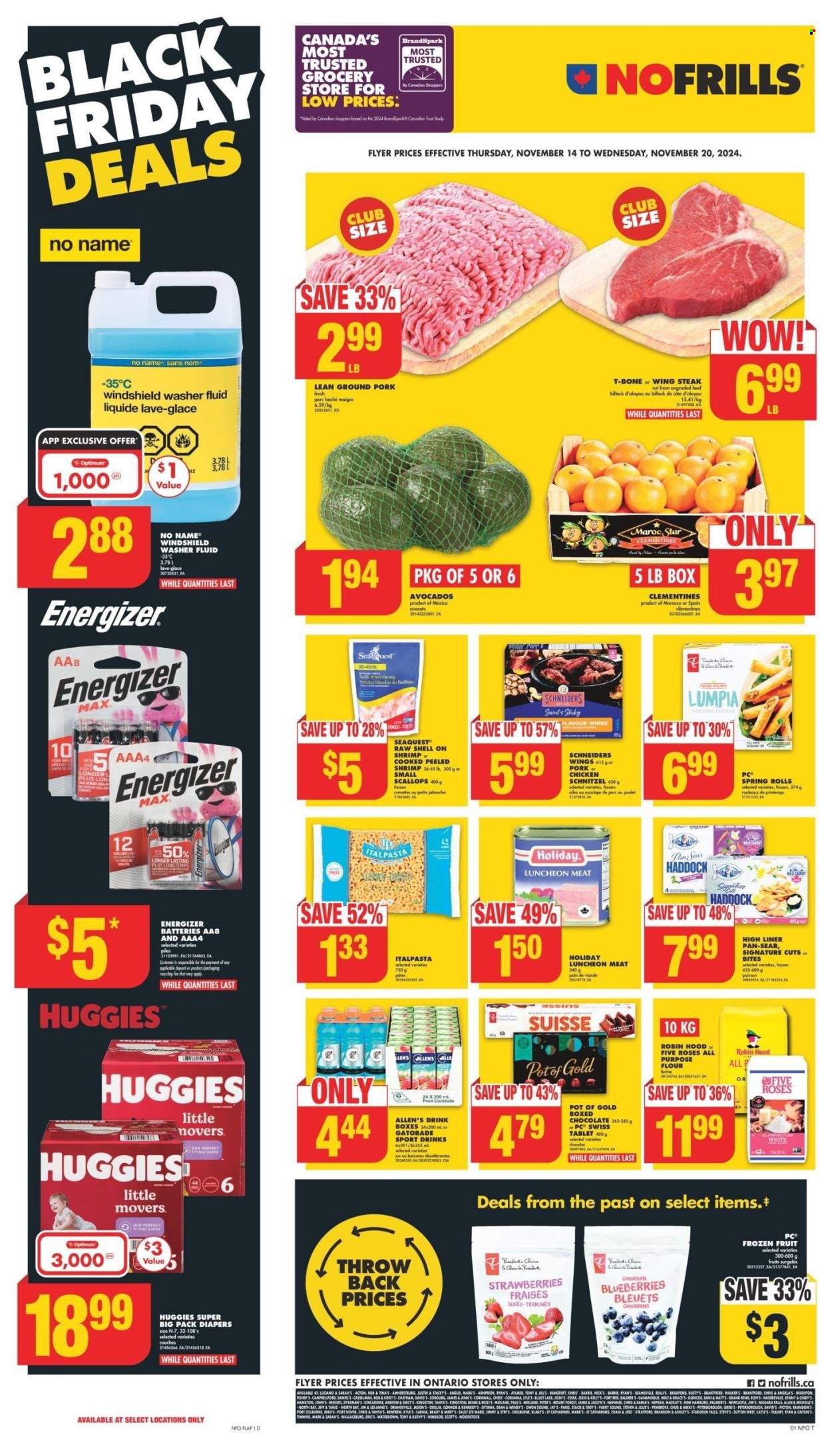 No Frills flyer - November 14, 2024 - November 20, 2024. Page 1