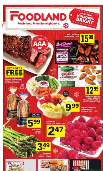 Foodland Flyer - November 14, 2024 - November 20, 2024.