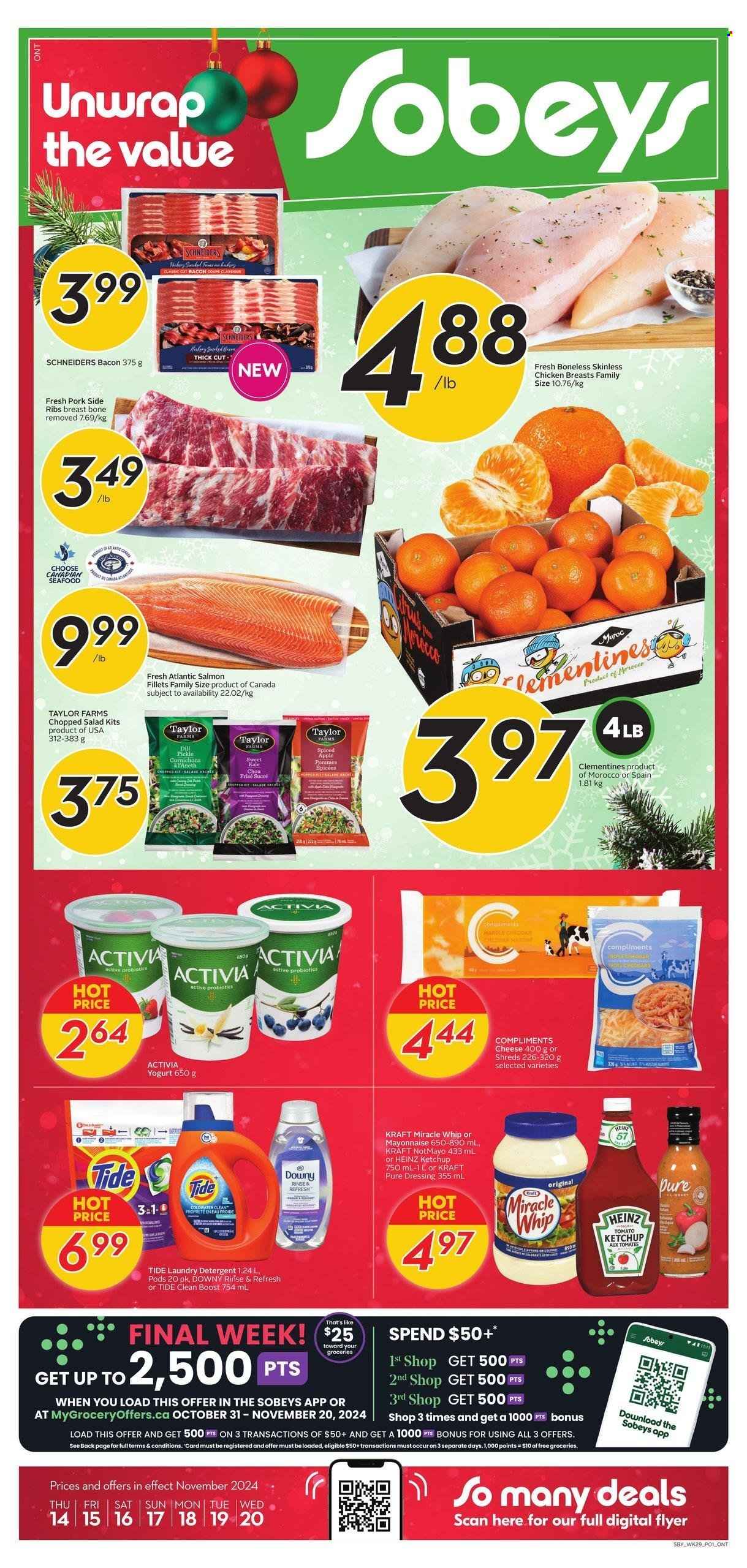 Sobeys flyer - November 14, 2024 - November 20, 2024. Page 1