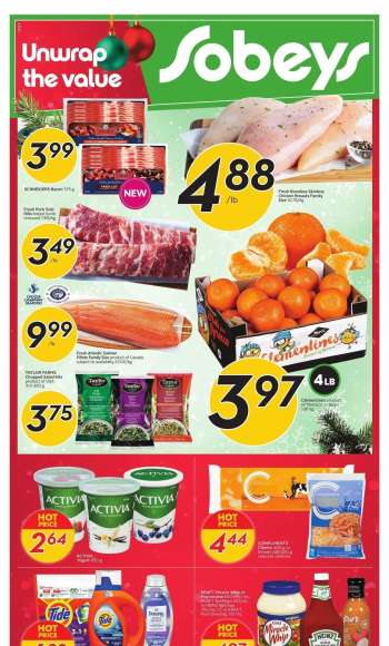 Circulaire Sobeys - 14 Novembre 2024 - 20 Novembre 2024.