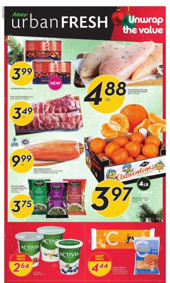 Sobeys Urban Fresh Flyer - November 14, 2024 - November 20, 2024.