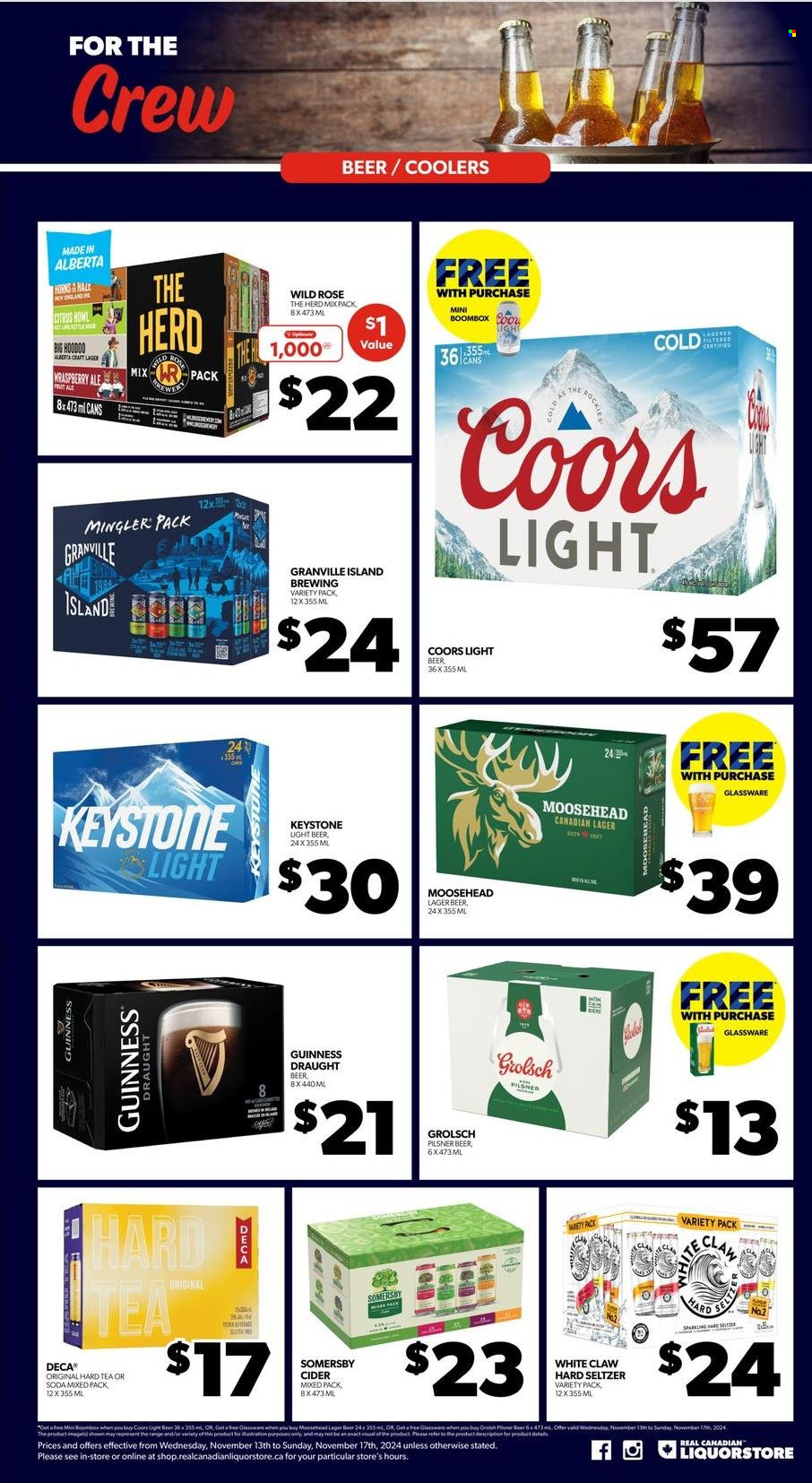 Real Canadian Liquorstore flyer - November 13, 2024 - November 17, 2024. Page 2
