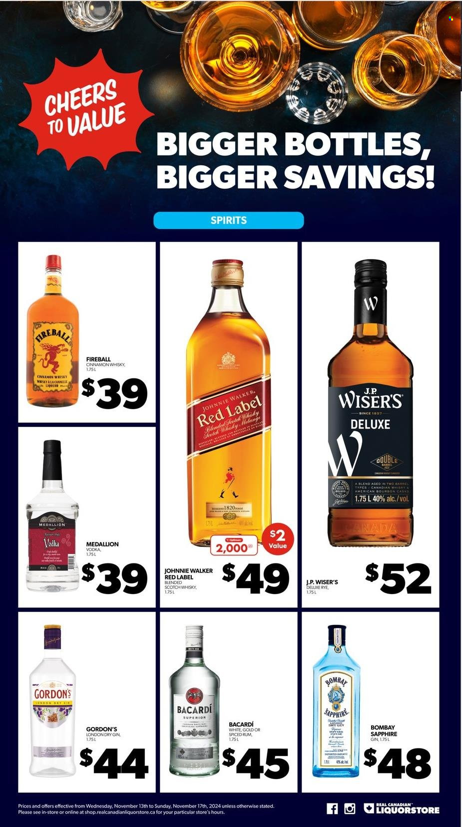 Real Canadian Liquorstore flyer - November 13, 2024 - November 17, 2024. Page 5