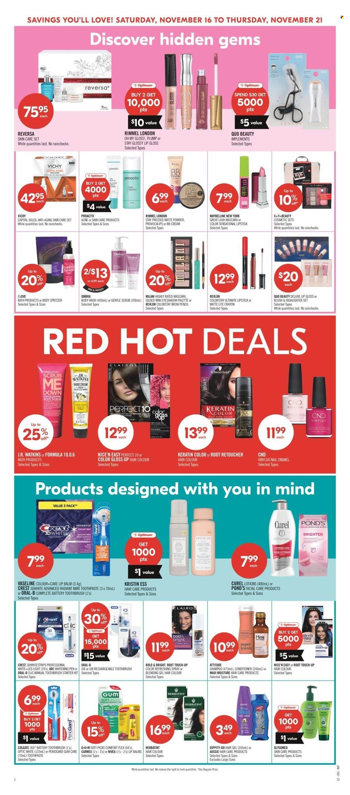 Shoppers Drug Mart flyer - November 16, 2024 - November 21, 2024. Page 20