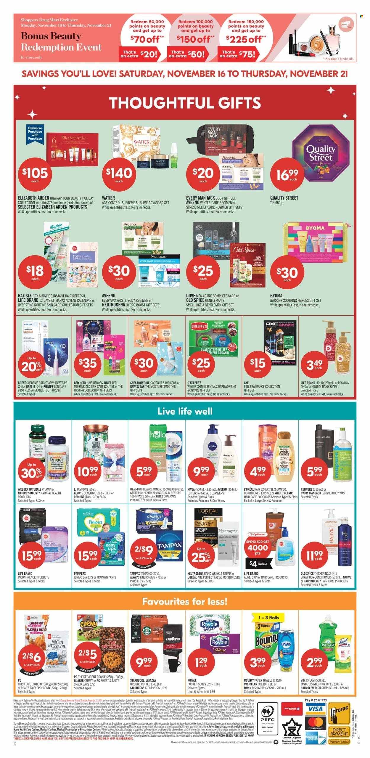 Shoppers Drug Mart flyer - November 16, 2024 - November 21, 2024. Page 22