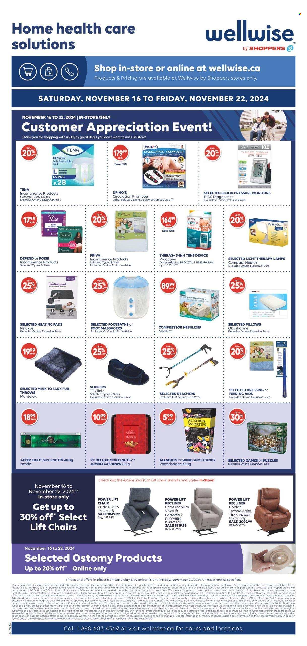 Shoppers Drug Mart flyer - November 16, 2024 - November 21, 2024. Page 24
