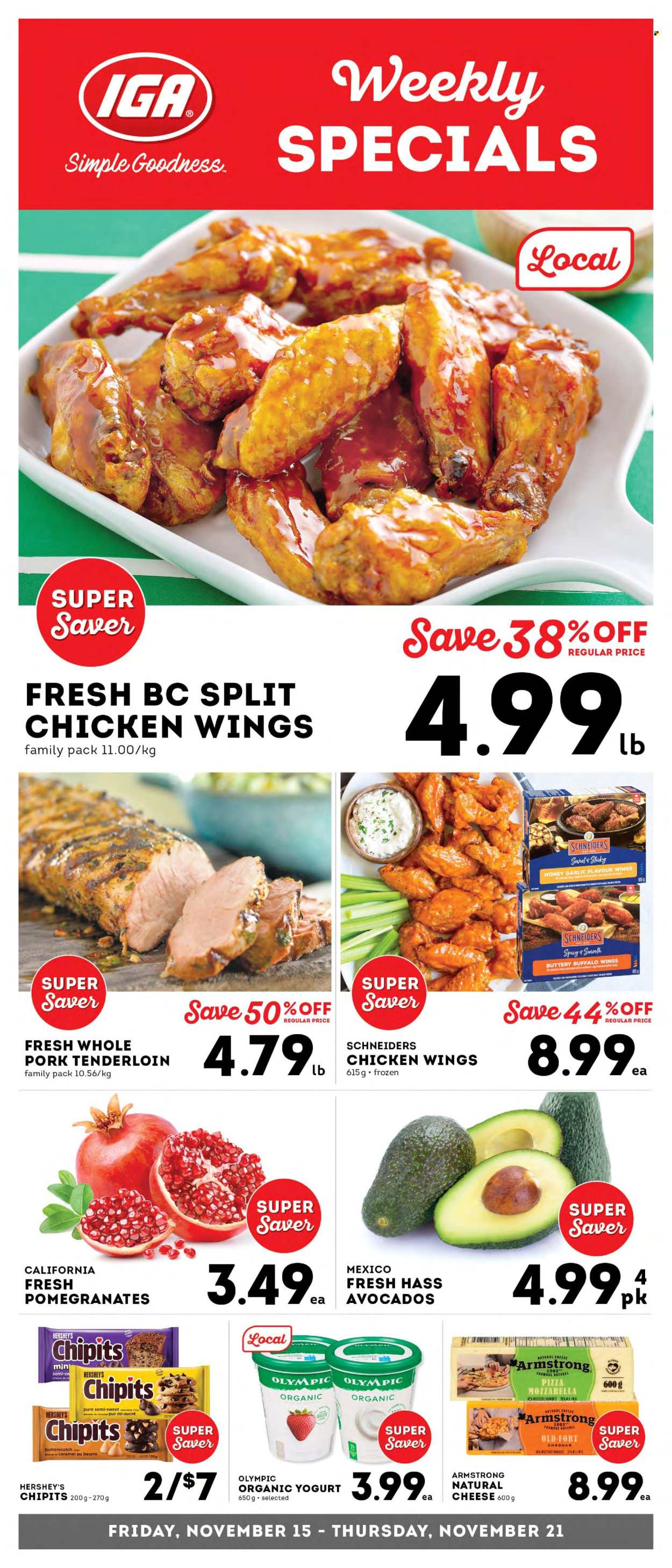 IGA Simple Goodness flyer - November 15, 2024 - November 21, 2024. Page 1